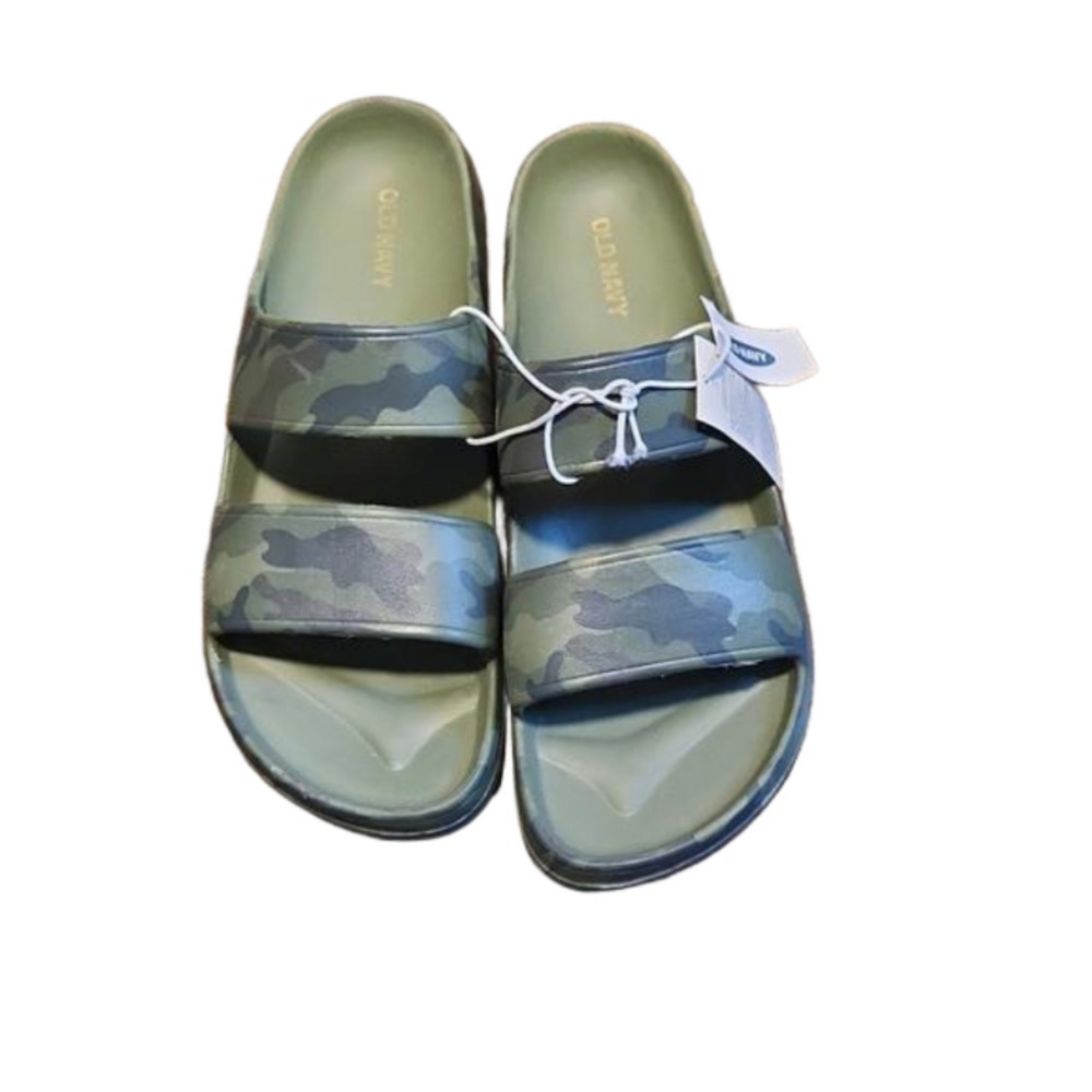 Old Navy Girls Camo Sandals Slides